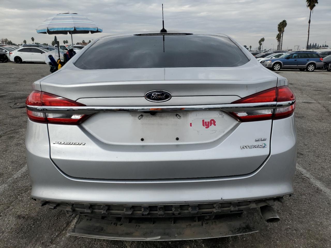 2018 Ford Fusion Se Hybrid VIN: 3FA6P0LU5JR278372 Lot: 92126945