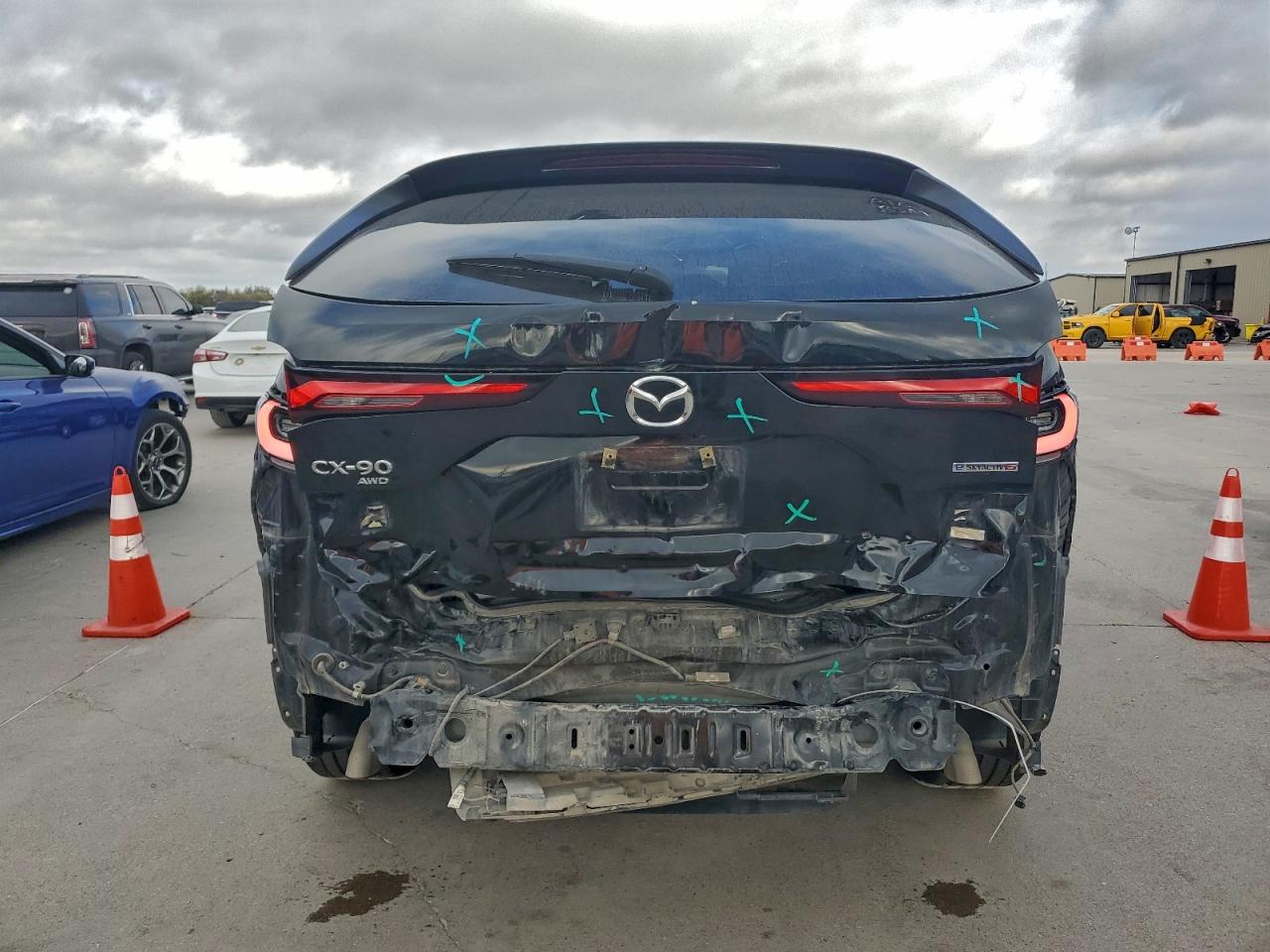 2024 Mazda Cx-90 Premium Plus VIN: JM3KKEHCXR1122166 Lot: 92232695