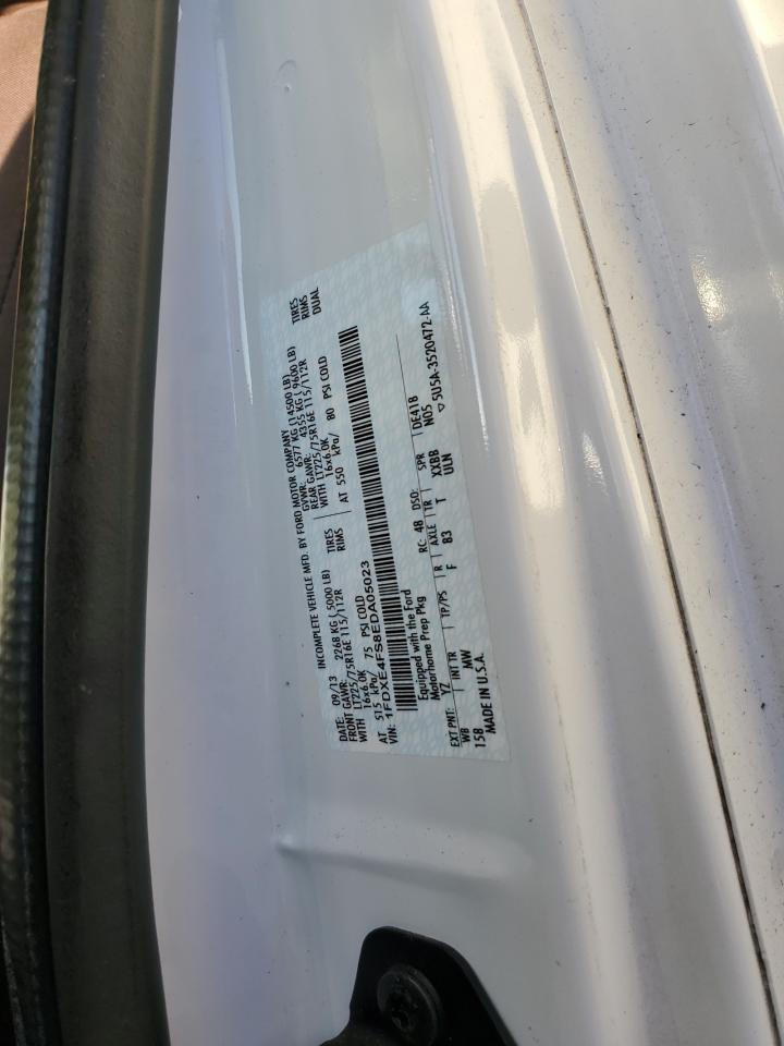 2014 Ford Econoline E450 Super Duty Cutaway Van VIN: 1FDXE4FS8EDA05023 Lot: 90718405