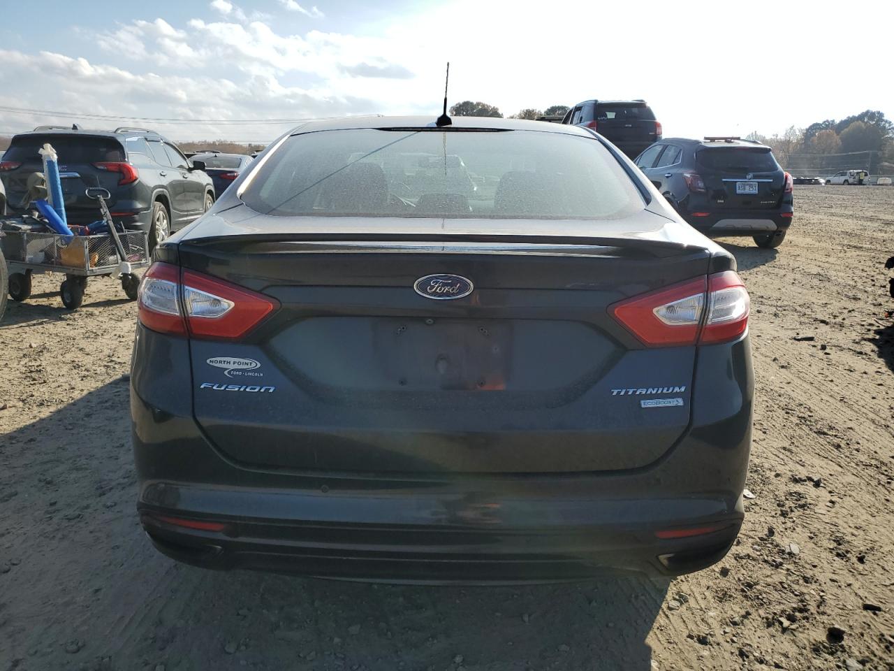 2015 Ford Fusion Titanium VIN: 3FA6P0K91FR297456 Lot: 93622755