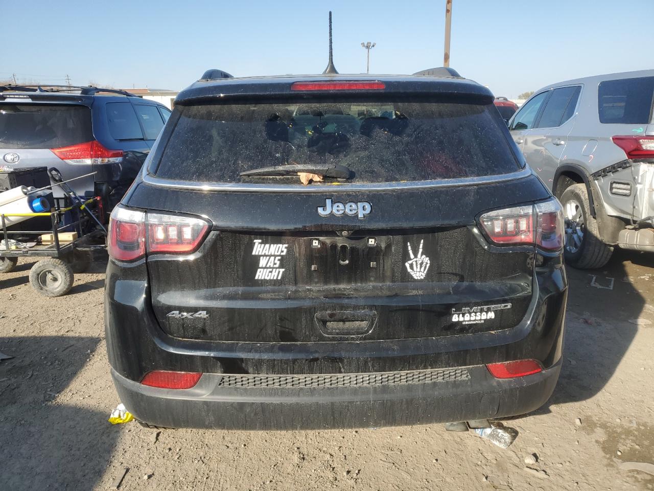 2019 Jeep Compass Limited VIN: 3C4NJDCB9KT651253 Lot: 92845265