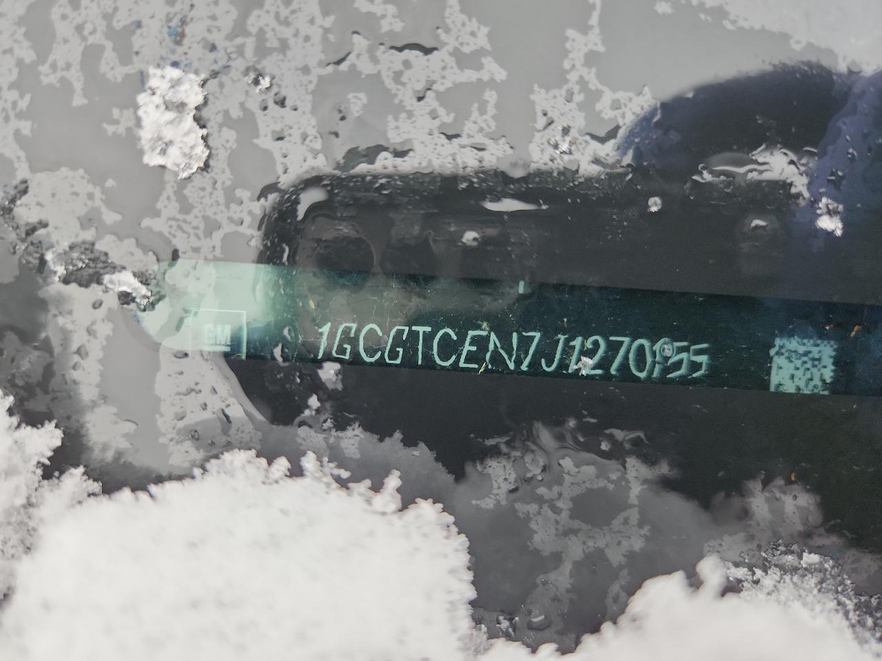 2018 Chevrolet Colorado Lt VIN: 1GCGTCEN7J1270155 Lot: 91418835