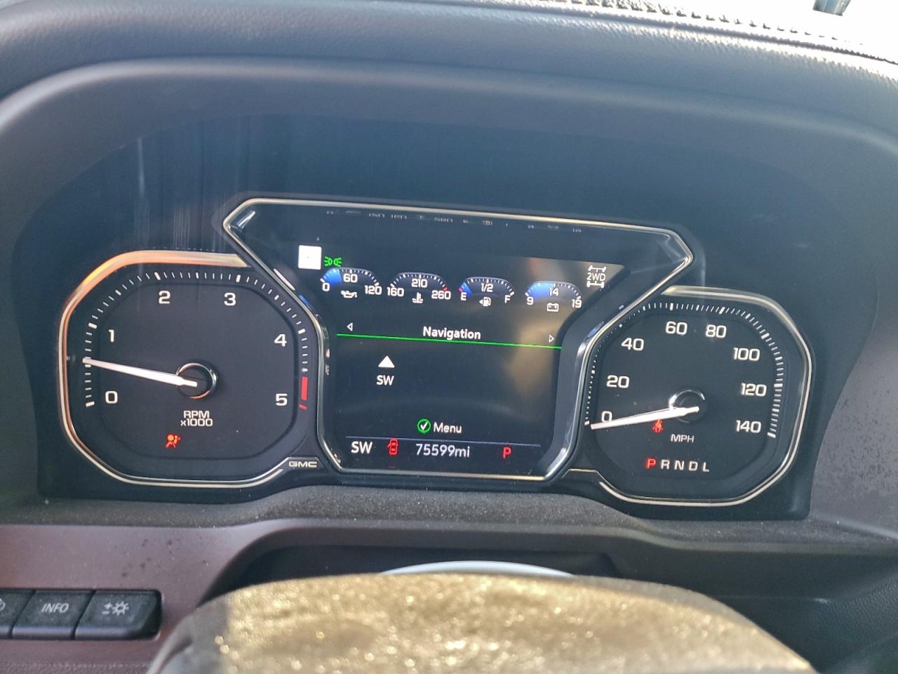 2022 GMC Sierra K2500 Denali VIN: 1GT49REY8NF241934 Lot: 94486495