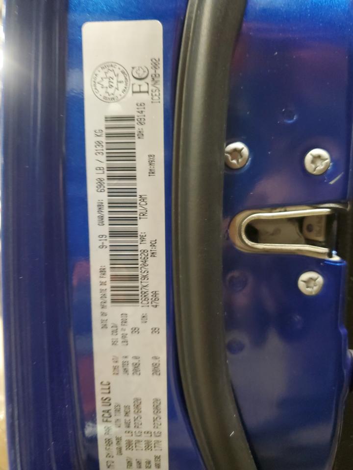 2019 Ram 1500 Classic Tradesman VIN: 1C6RR7KT9KS704628 Lot: 93078125