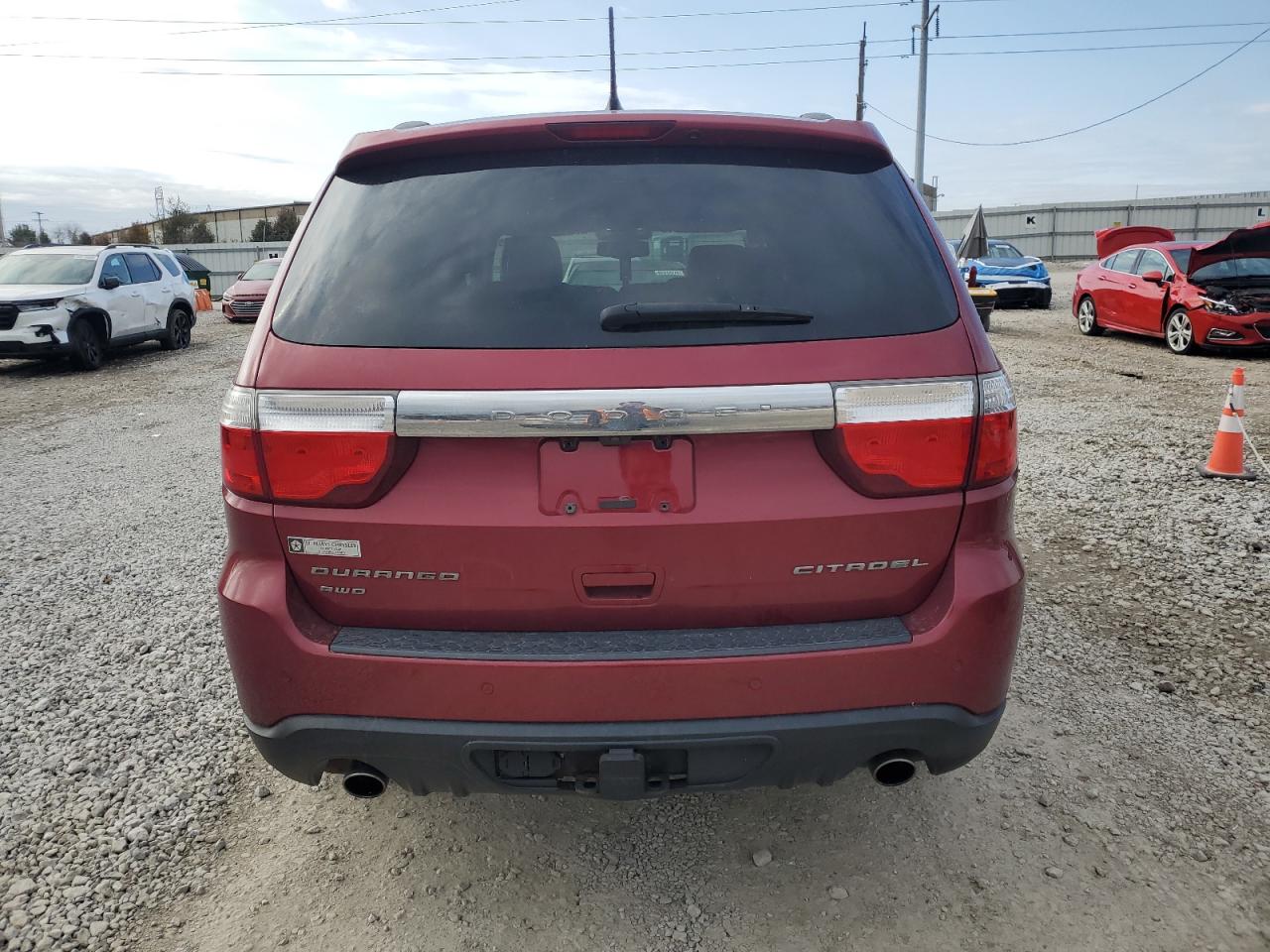 2013 Dodge Durango Citadel VIN: 1C4SDJET2DC527967 Lot: 92493365