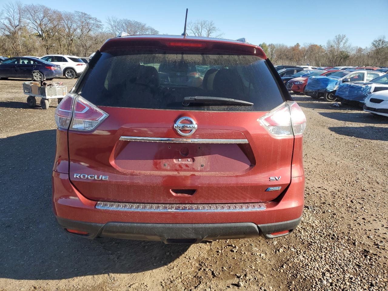 2014 Nissan Rogue S VIN: 5N1AT2ML2EC820206 Lot: 92242305