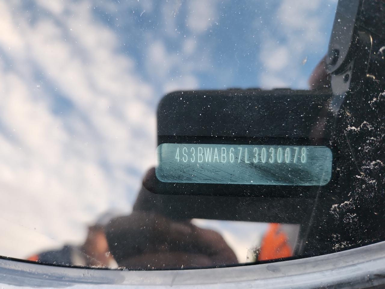 2020 Subaru Legacy VIN: 4S3BWAB67L3030078 Lot: 93296435