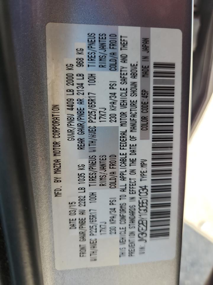 2016 Mazda Cx-5 Sport VIN: JM3KE2BY1G0651034 Lot: 92097305