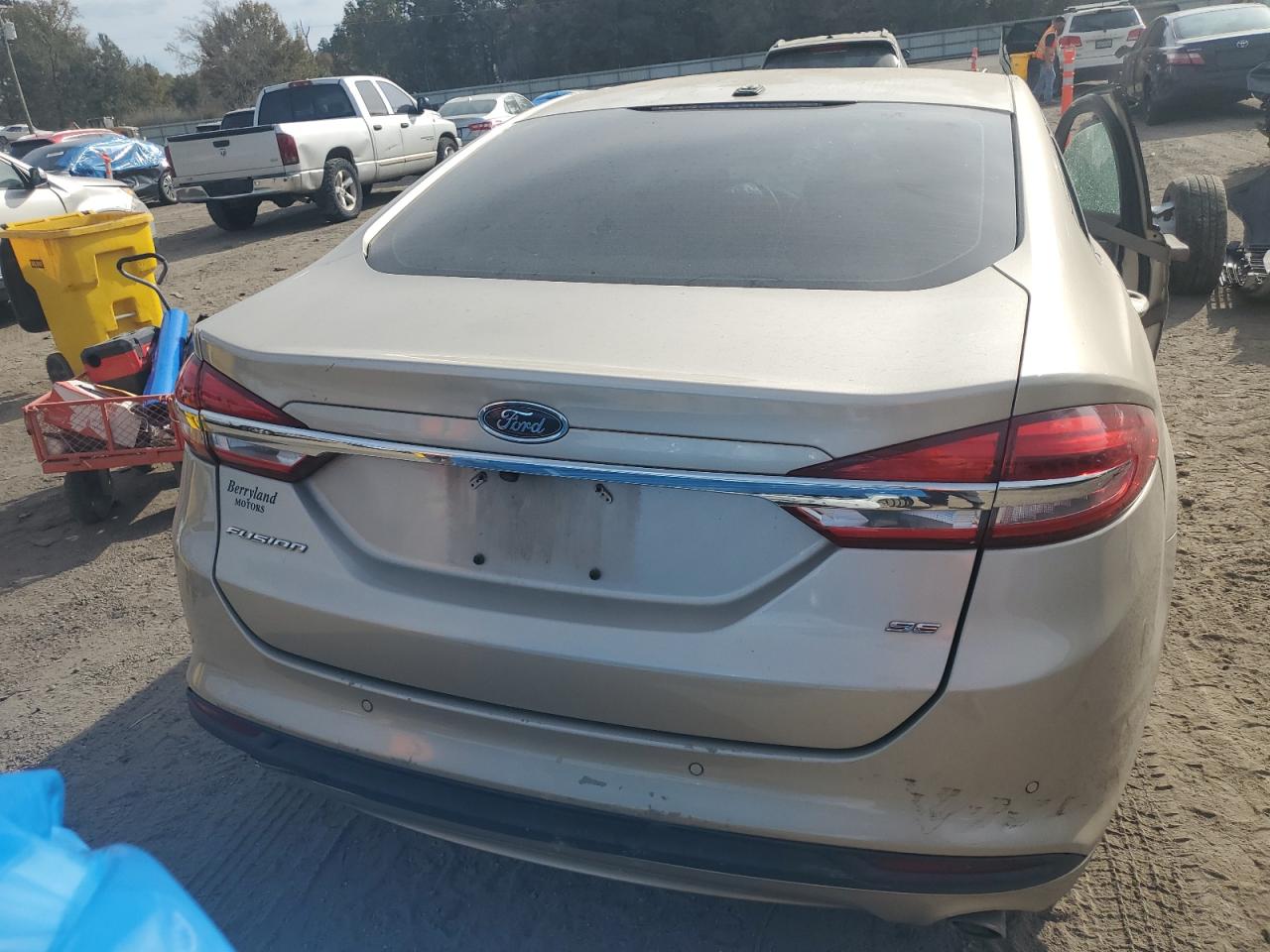 2018 Ford Fusion Se VIN: 3FA6P0H7XJR258010 Lot: 93066035