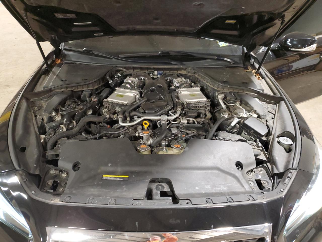 2016 Infiniti Q50 Red Sport 400 VIN: JN1FV7ARXGM451685 Lot: 91242795