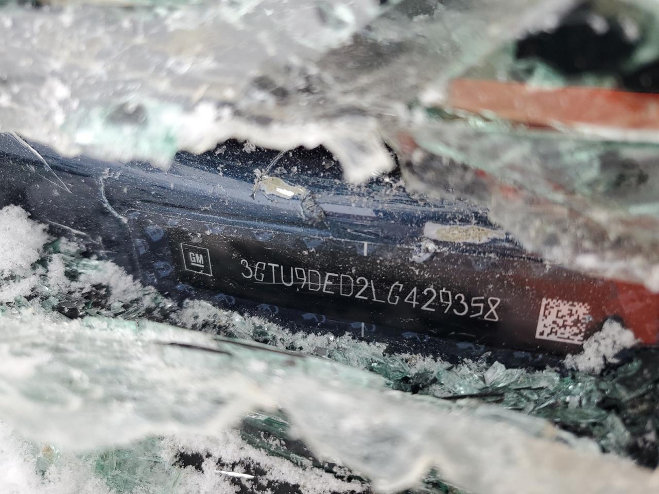 2020 GMC Sierra K1500 Slt VIN: 3GTU9DED2LG429358 Lot: 84034105