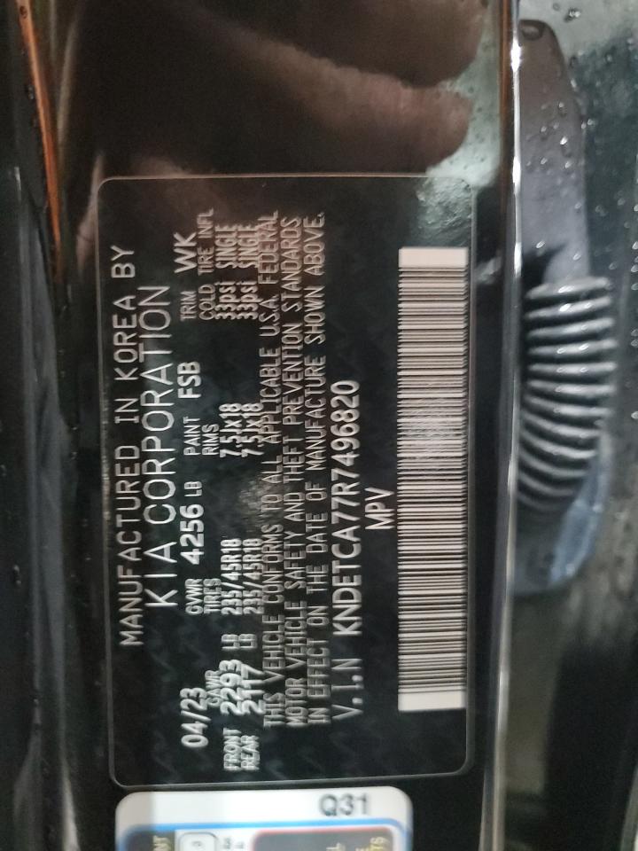 2024 Kia Seltos Sx VIN: KNDETCA77R7496820 Lot: 91981025