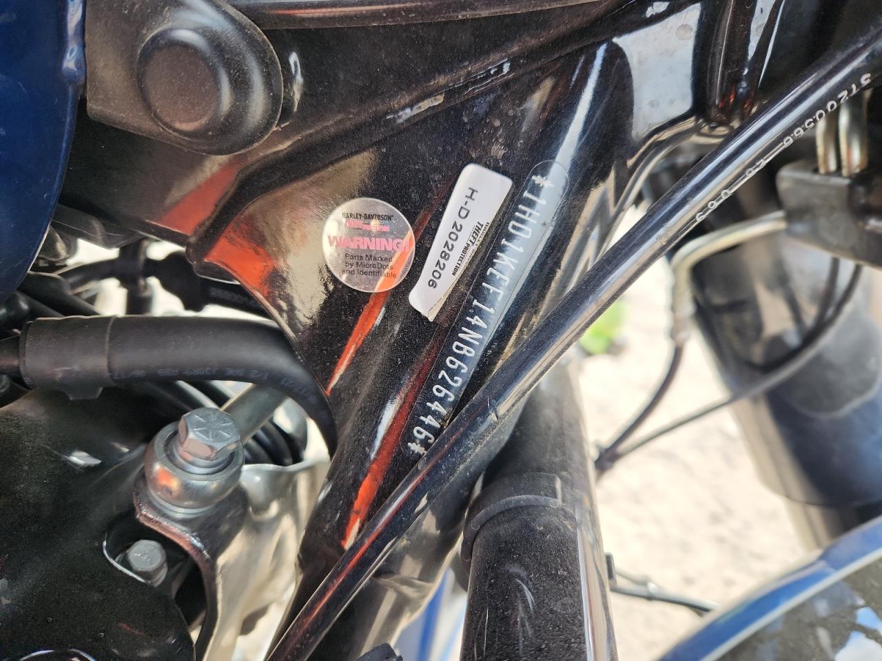 2022 Harley-Davidson Flhtk VIN: 1HD1KEF14NB626446 Lot: 92203105