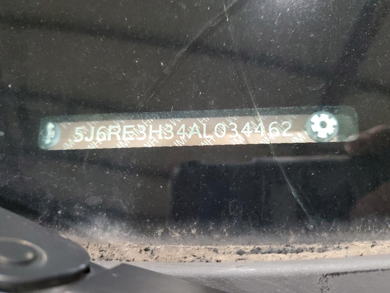 2010 Honda Cr-V Lx VIN: 5J6RE3H34AL034462 Lot: 92460165