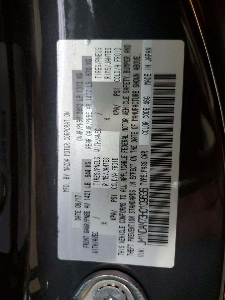 2017 Mazda Mx-5 Miata Grand Touring VIN: JM1NDAM73H0109636 Lot: 92897615