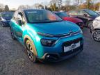 2023 CITROEN C3 1.2 PURETECH 110 SHINE PLUS 5DR EAT6 for sale at Copart WOLVERHAMPTON