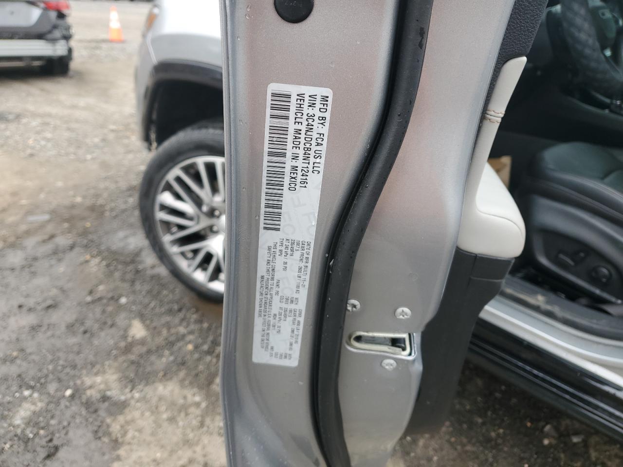 2022 Jeep Compass Limited VIN: 3C4NJDCB4NT124161 Lot: 91168755