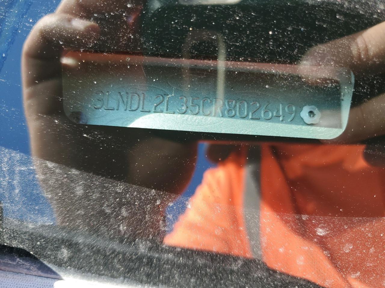 2012 Lincoln Mkz Hybrid VIN: 3LNDL2L35CR802649 Lot: 92400535