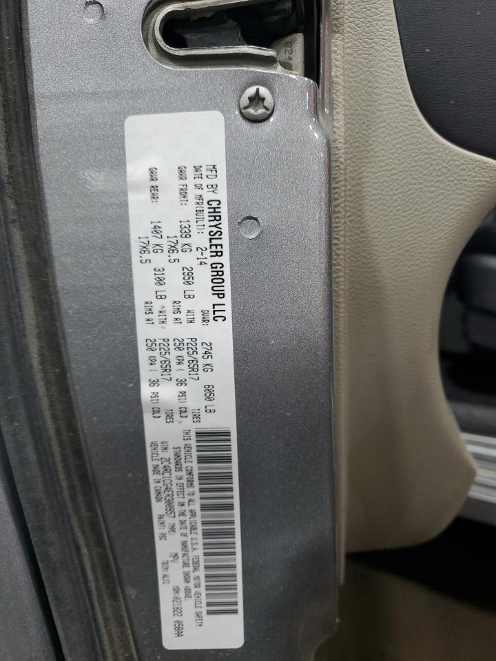 2014 Chrysler Town & Country Touring L VIN: 2C4RC1CG4ER300957 Lot: 91065415