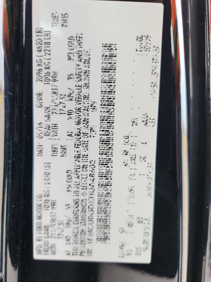 2017 Ford Escape Se VIN: 1FMCU0GDXHUA48602 Lot: 92693705