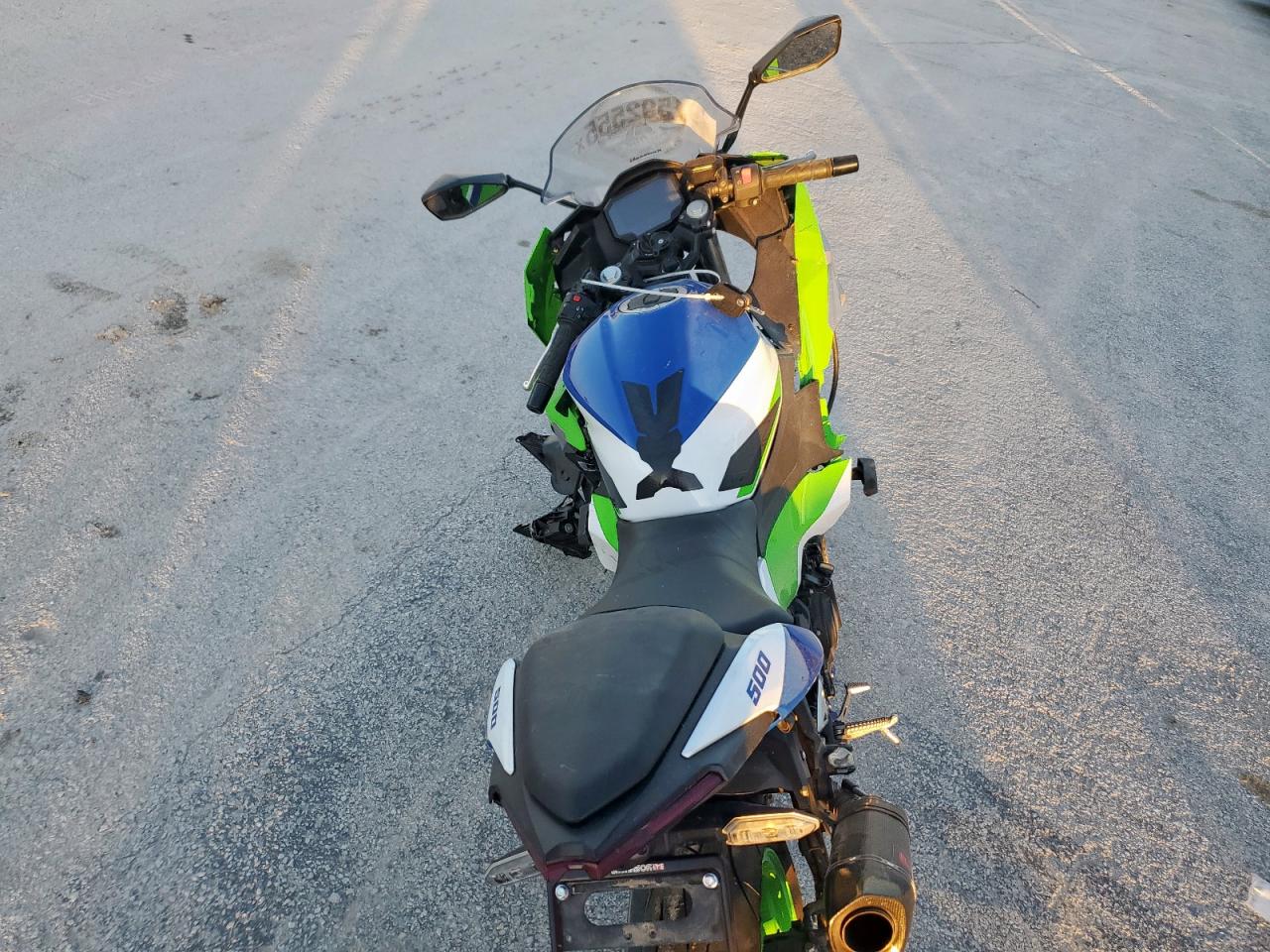 2024 Kawasaki Ex500 A VIN: ML5EXGJ17RDA10254 Lot: 91592555