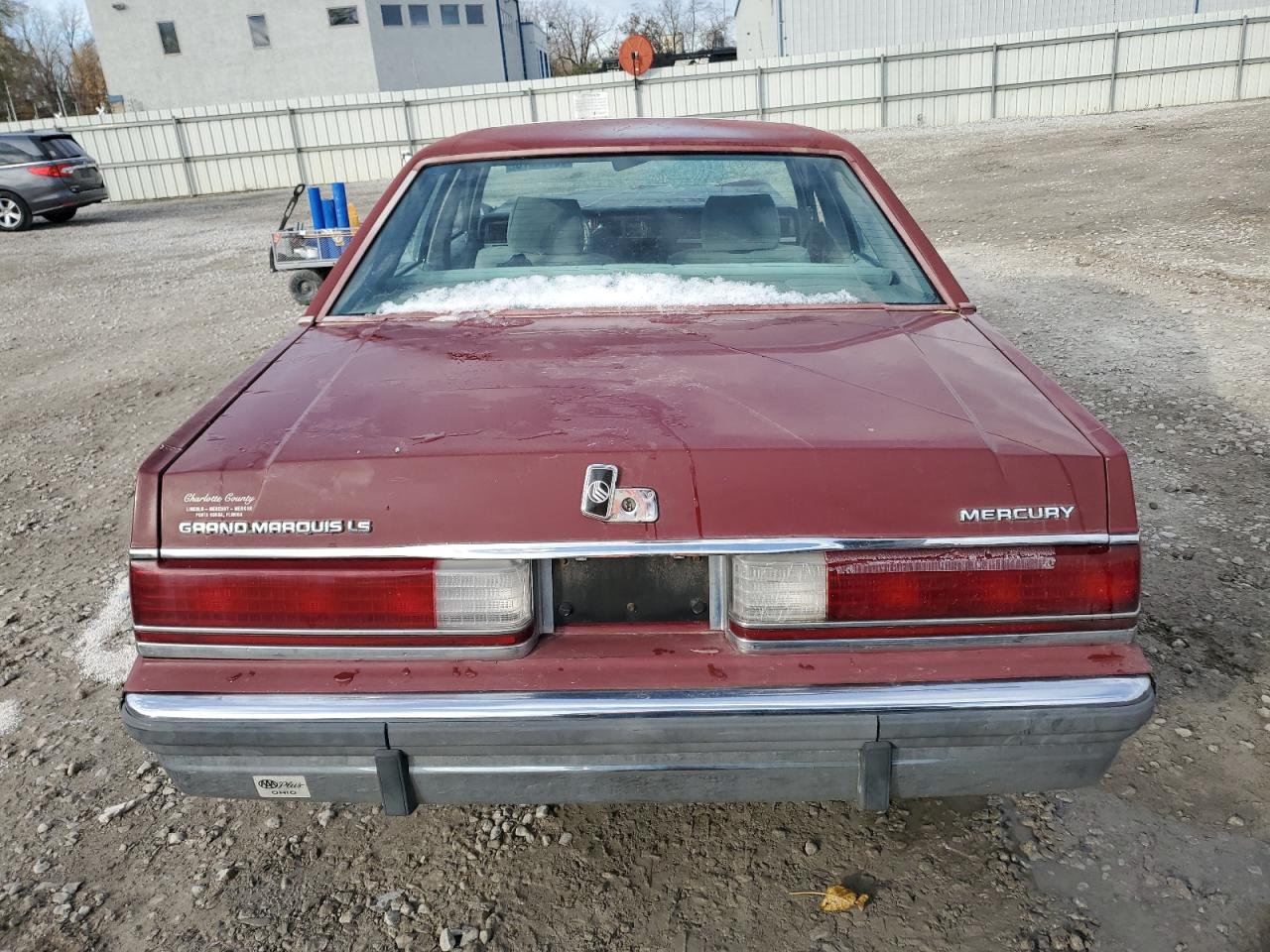 1989 Mercury Grand Marquis Ls VIN: 2MEBM75F2KX680702 Lot: 92509075