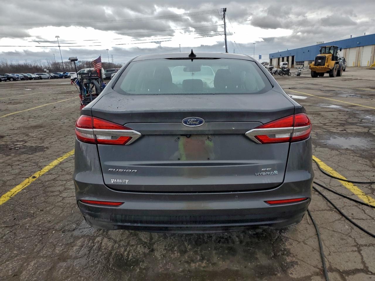 2019 Ford Fusion Se VIN: 3FA6P0LU7KR103025 Lot: 94458905