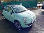 2014 FIAT 500 1.2 LOUNGE 3DR DUALOGIC [START STOP] for sale at Copart ST HELENS