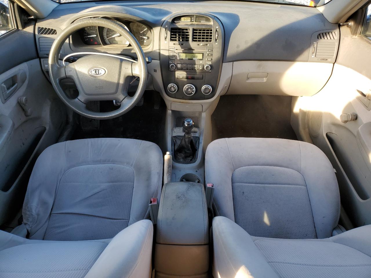 2007 Kia Spectra Ex VIN: KNAFE121875478054 Lot: 92496225