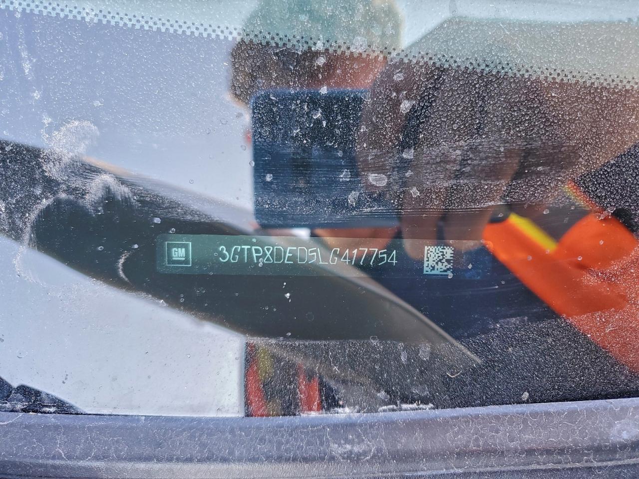 2020 GMC Sierra C1500 Slt VIN: 3GTP8DED5LG417754 Lot: 93672675