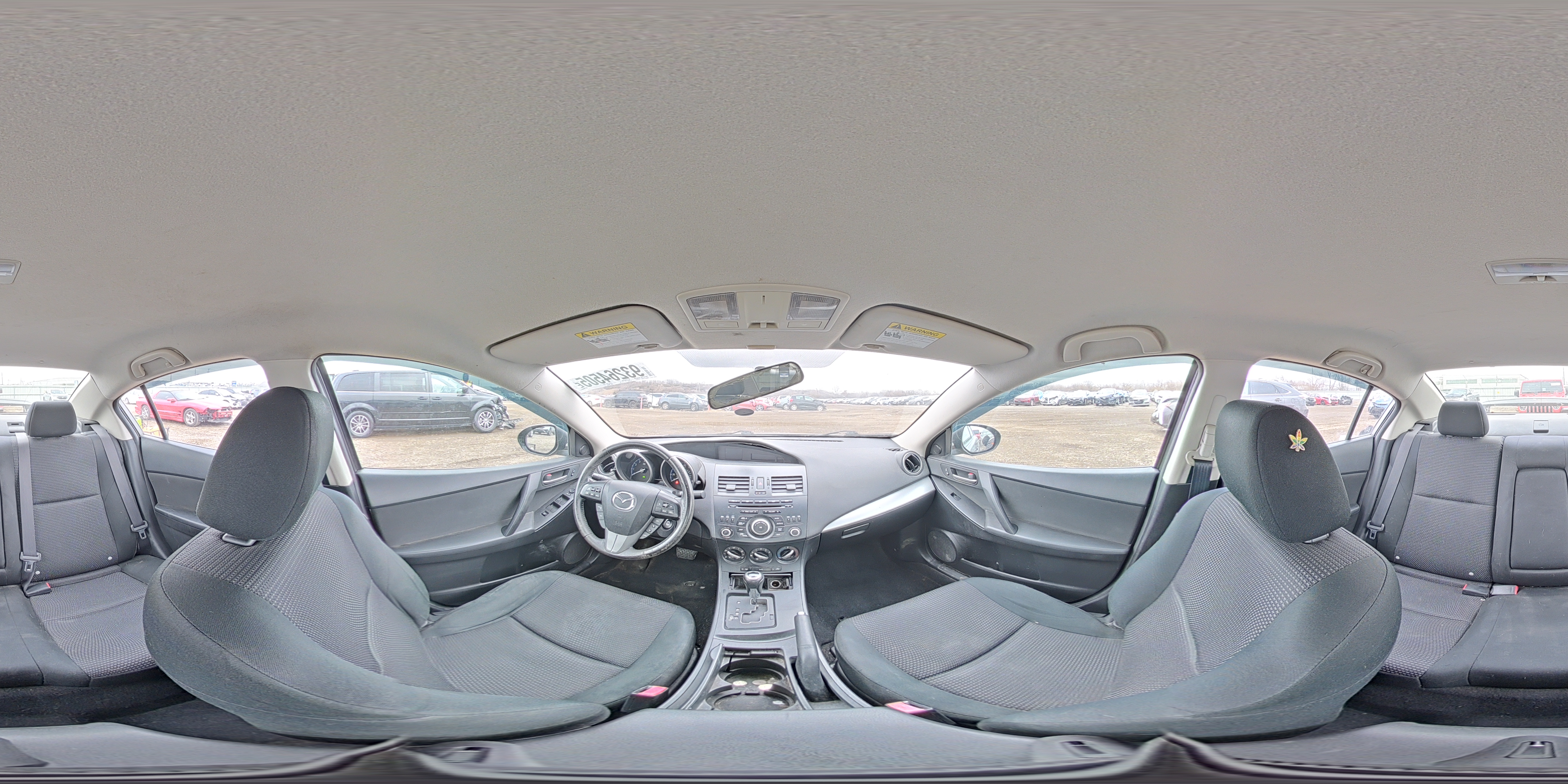 2012 Mazda 3 I VIN: JM1BL1V70C1700420 Lot: 93264505