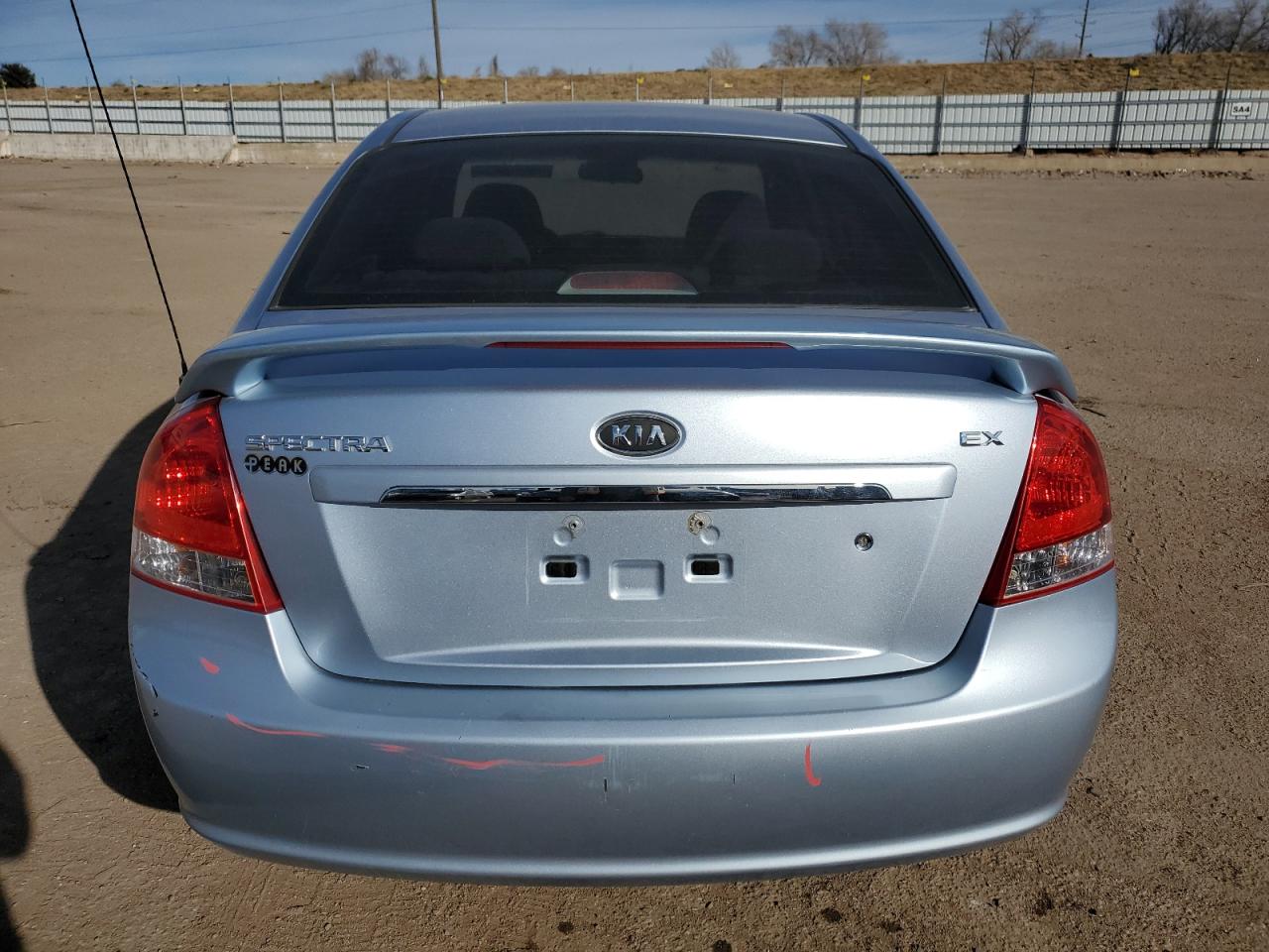 2008 Kia Spectra Ex VIN: KNAFE121585506118 Lot: 93043215