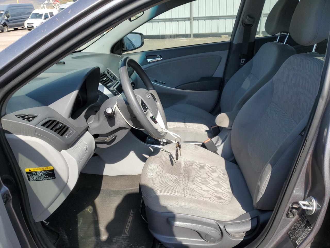 2014 Hyundai Accent Gls VIN: KMHCU4AEXEU763402 Lot: 92303685