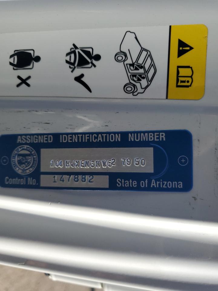 2019 Jeep Wrangler Unlimited Sahara VIN: 1C4HJXEN3KW527950 Lot: 91648205