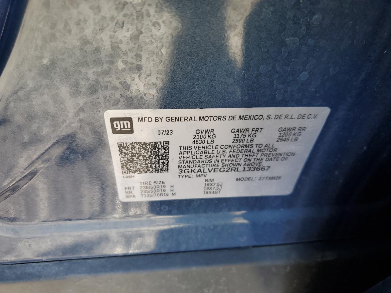 2024 GMC Terrain Slt VIN: 3GKALVEG2RL133667 Lot: 91529145