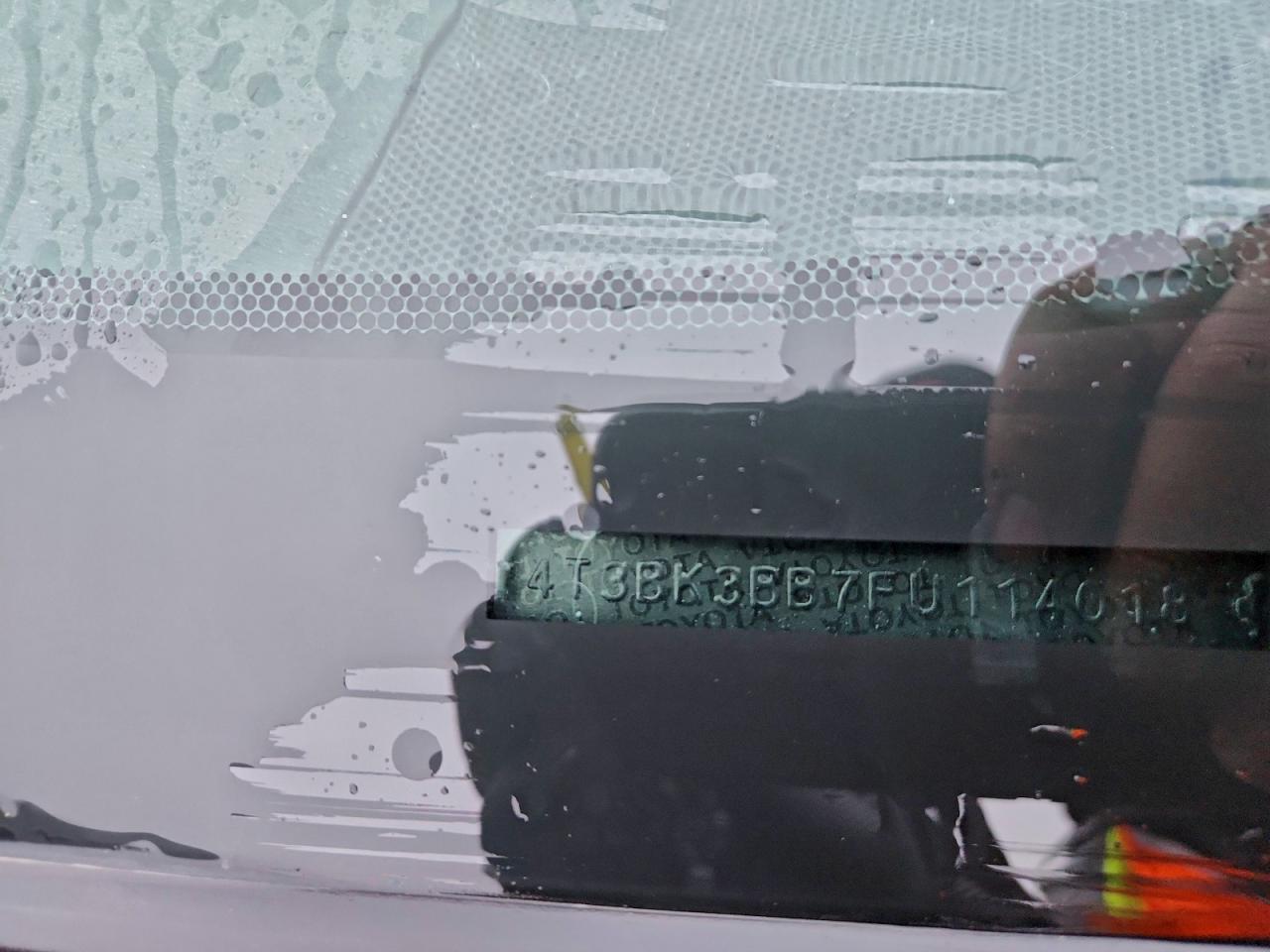 2015 Toyota Venza Le VIN: 4T3BK3BB7FU114018 Lot: 93901115