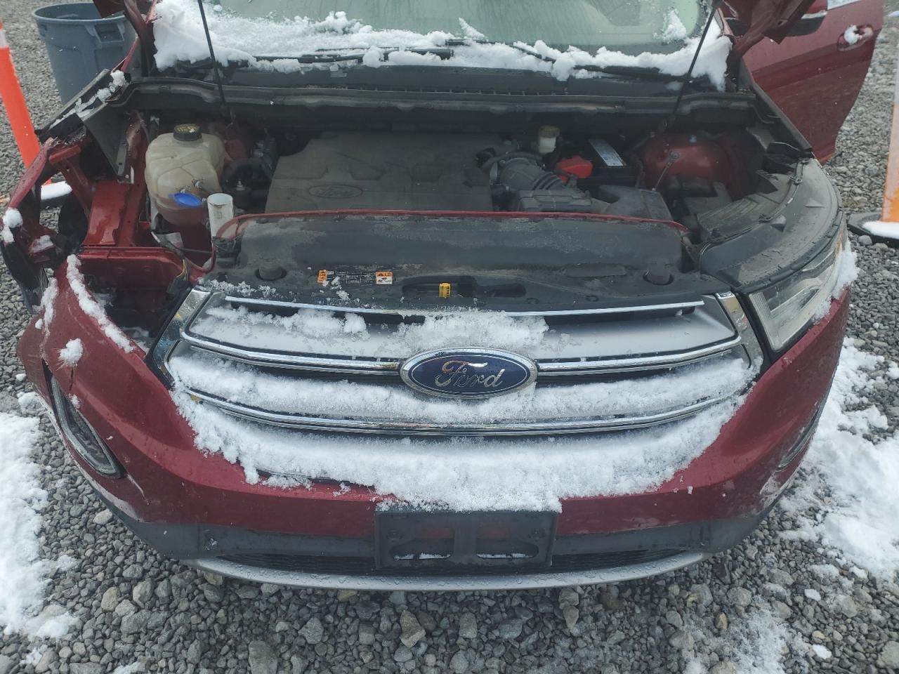 2017 Ford Edge Sel VIN: 2FMPK4J88HBB81617 Lot: 91779055