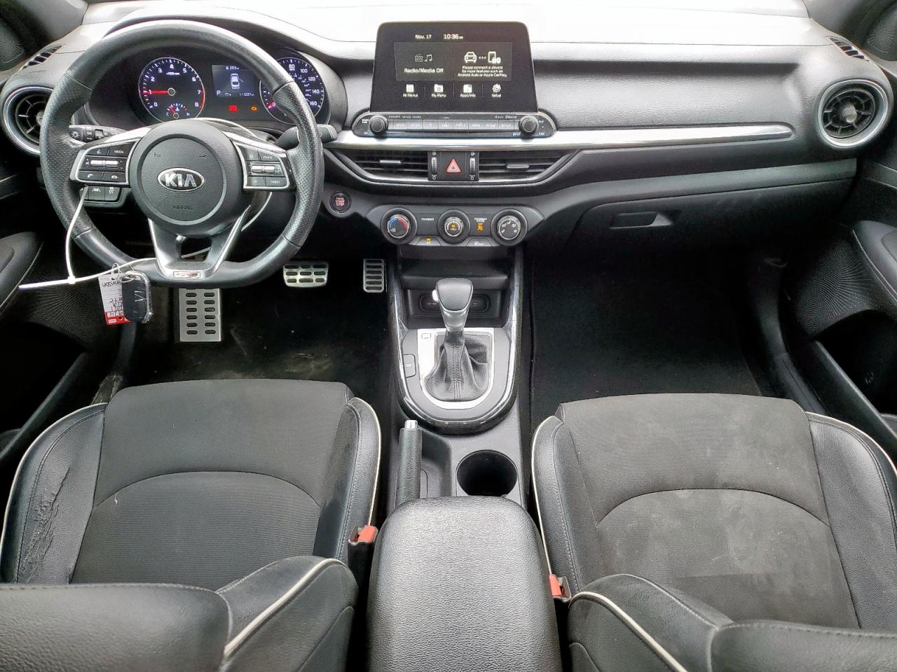 2021 Kia Forte Gt Line VIN: 3KPF34AD6ME384566 Lot: 91632895