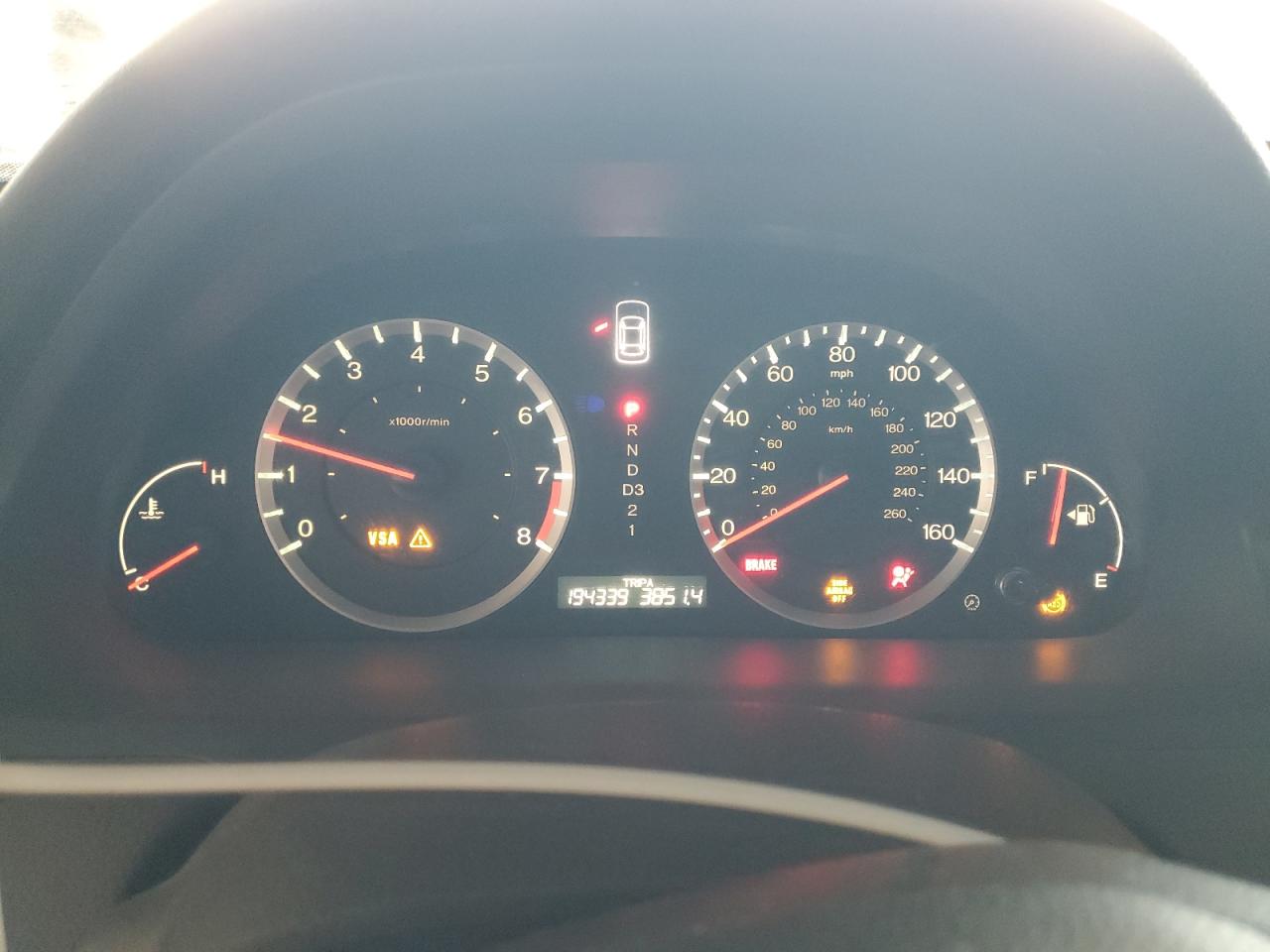 2009 Honda Accord Ex VIN: 1HGCP26729A089264 Lot: 93293845