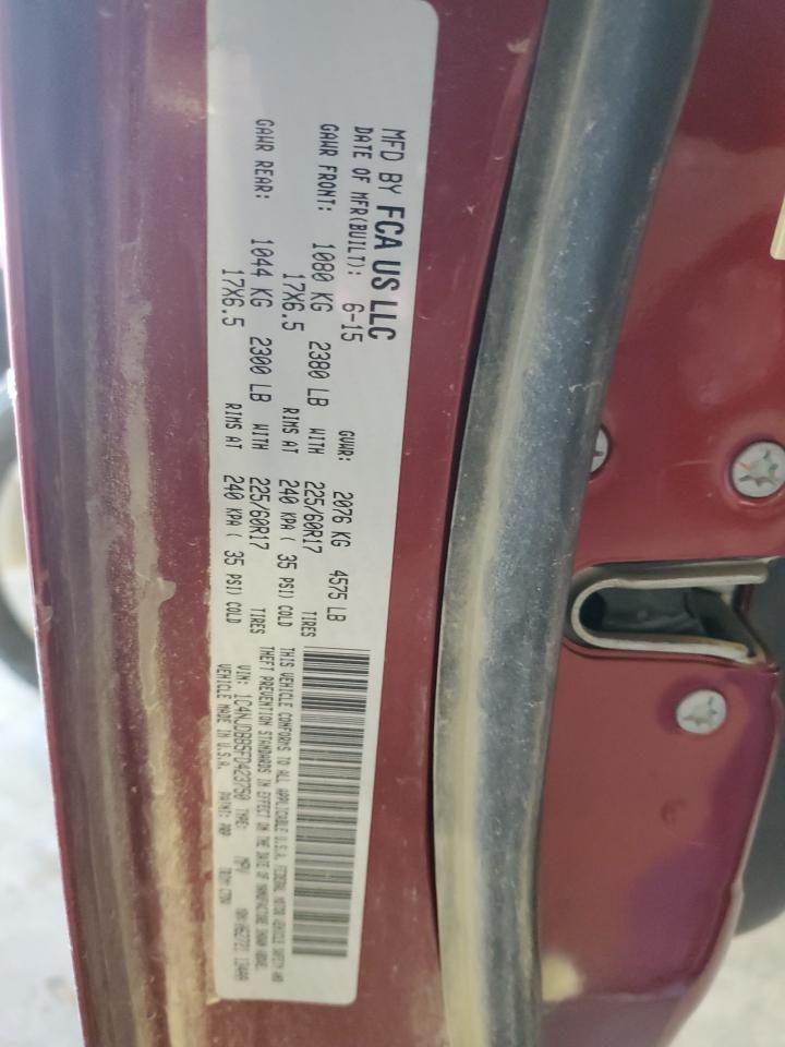 2015 Jeep Compass Sport VIN: 1C4NJDBB5FD423750 Lot: 91240795