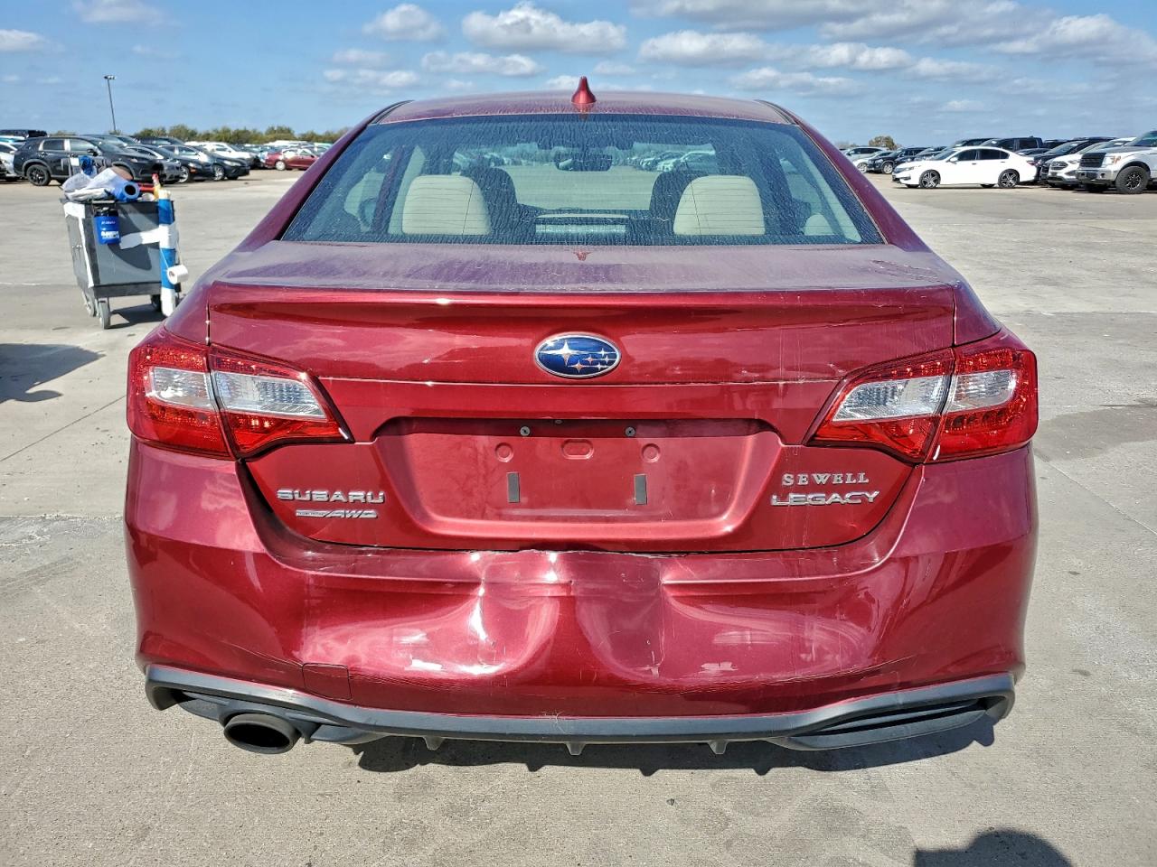 2018 Subaru Legacy 2.5I Premium VIN: 4S3BNAF6XJ3015598 Lot: 93063425