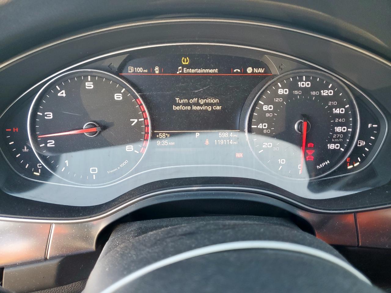 2013 Audi A7 Prestige VIN: WAU3GAFC1DN029271 Lot: 82671365