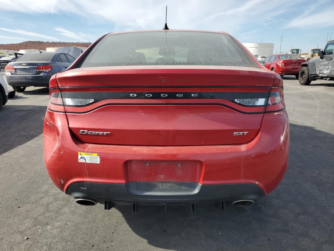 2013 Dodge Dart Sxt VIN: 1C3CDFBA7DD298267 Lot: 93141735