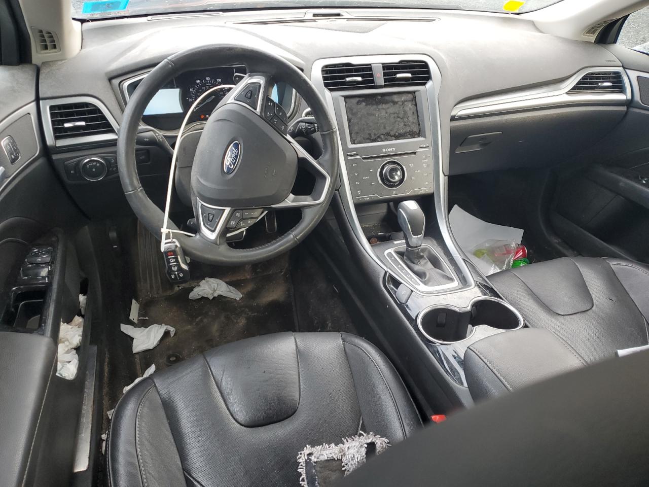 2015 Ford Fusion Titanium VIN: 3FA6P0D90FR156147 Lot: 91204375