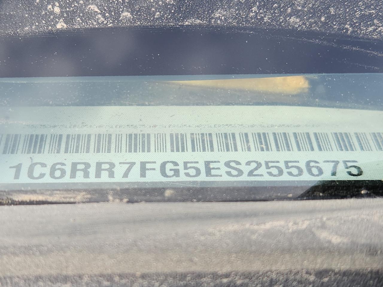 2014 Ram 1500 St VIN: 1C6RR7FG5ES255675 Lot: 93202195