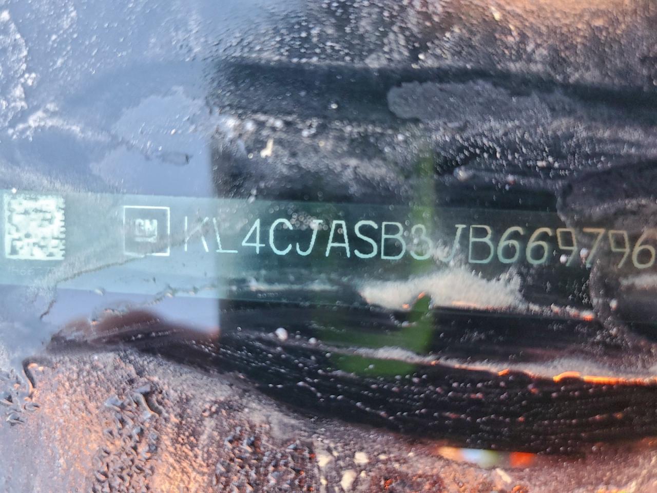 2018 Buick Encore Preferred VIN: KL4CJASB3JB669796 Lot: 94445105