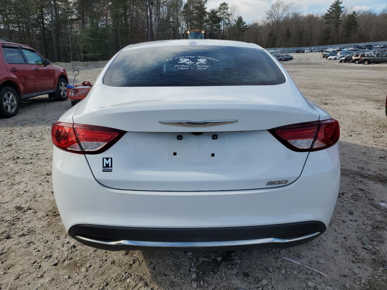 2016 Chrysler 200 Limited VIN: 1C3CCCABXGN108505 Lot: 93684735