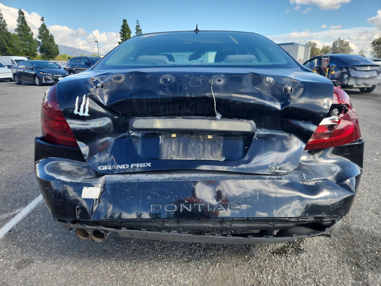 2005 Pontiac Grand Prix Gtp VIN: 2G2WR524851162133 Lot: 92885525