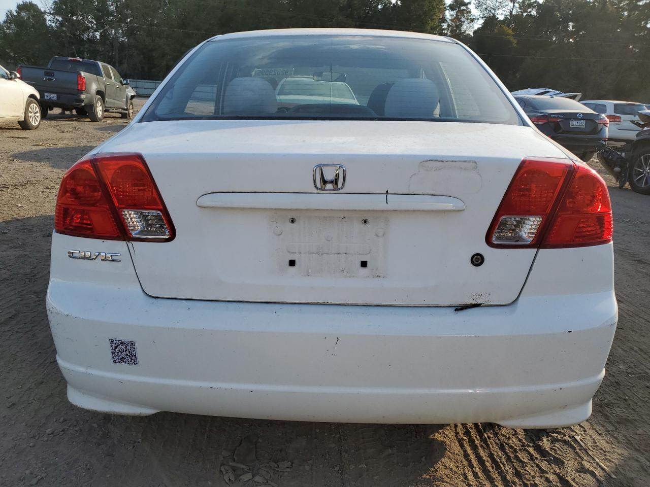 2004 Honda Civic Dx Vp VIN: 2HGES163X4H536156 Lot: 92329595