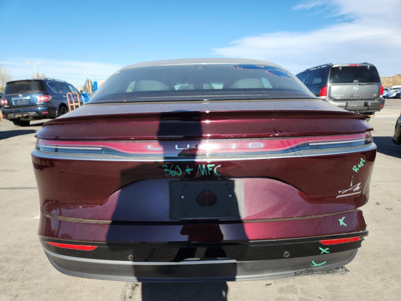 2023 Lucid Motors Air Touring VIN: 50EA1TEAXPA001483 Lot: 92922605